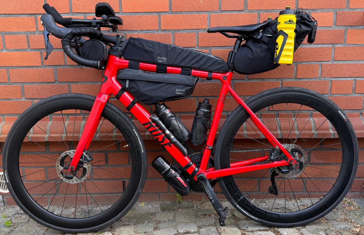 ultracycling-tour Ultracycling Bremen Mannheim Rennrad
Rose ProSL Disc Ultegra