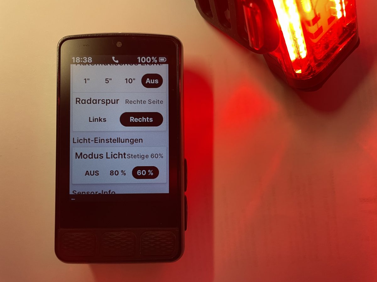 Lezyne Radar STVZO