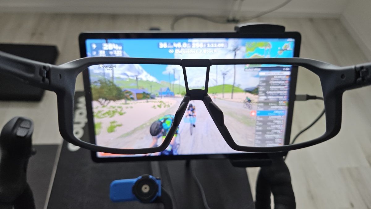 Radbrille für Zwift