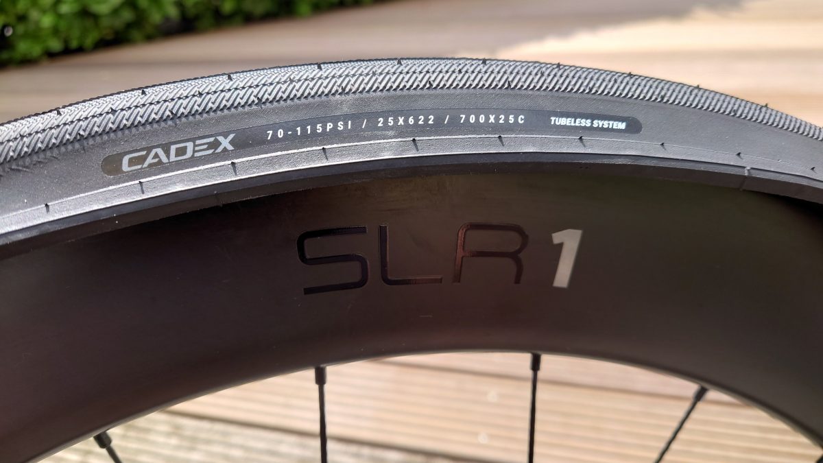 close up of a bicycle tire