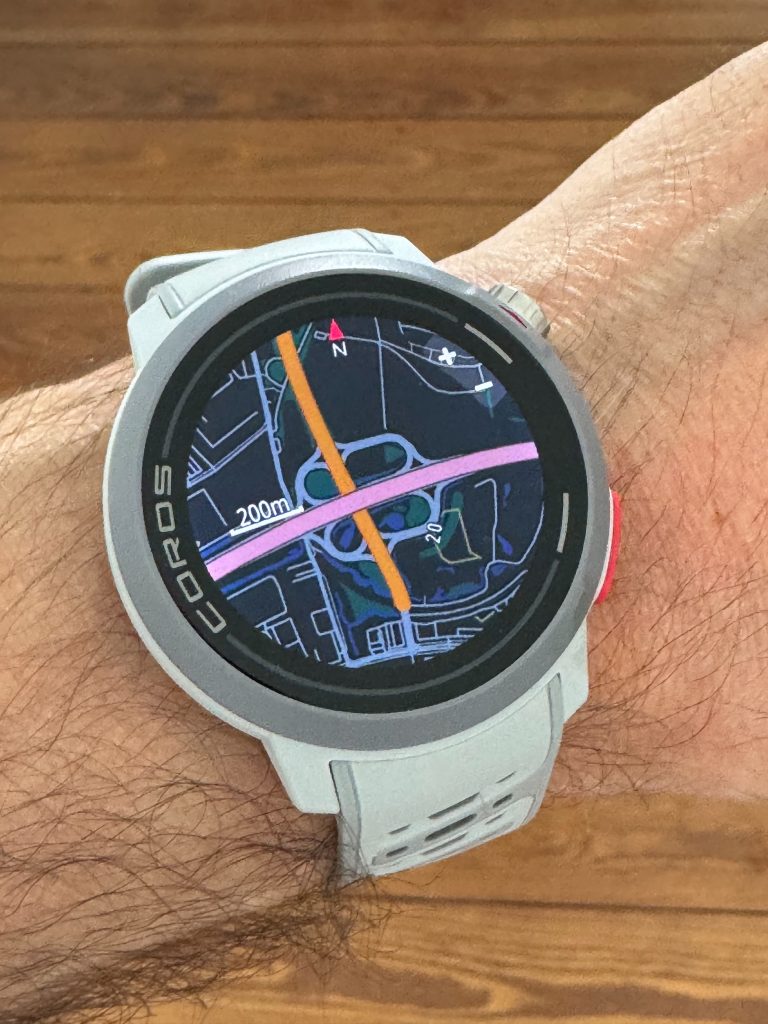 Coros Pace Pro Navigation