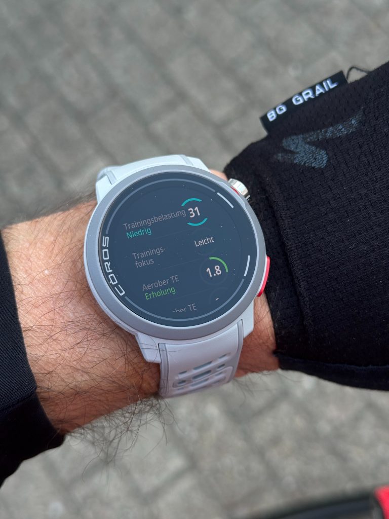 Coros Pace Pro Workout