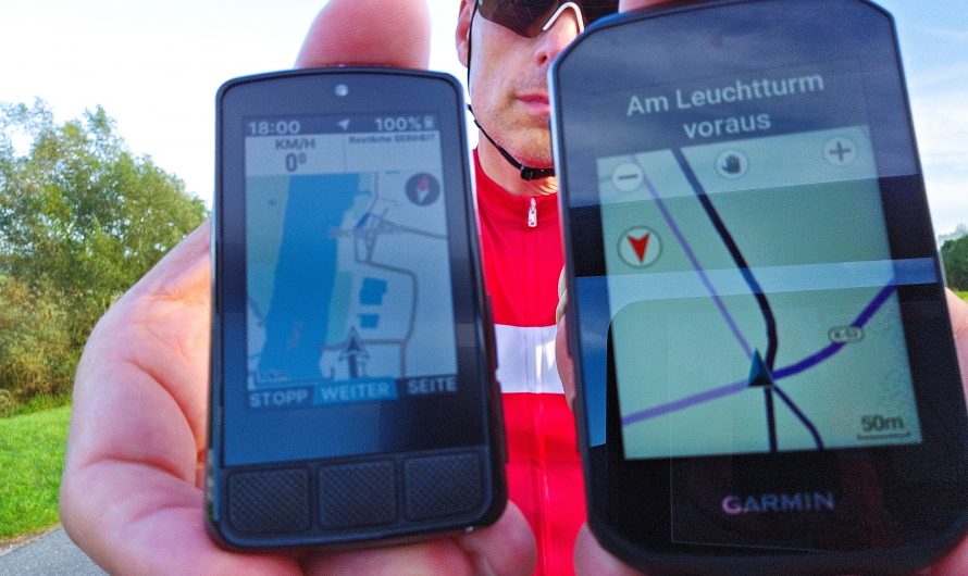 Vergleich Garmin Edge 550 Wahoo Bolt 3, der große Vergleich der Radcomputer