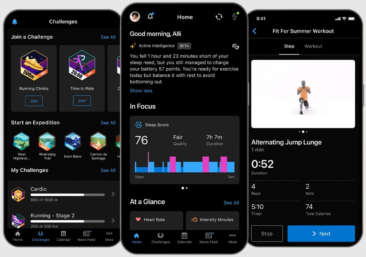 Garmin Connect+ für was gut