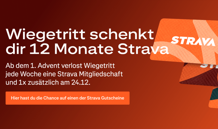 Strava Gratis Mitgliedschaft für 12 Monate gewinnen
