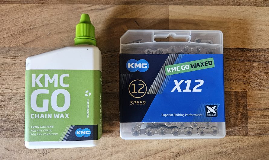 Test und Vergleich vorgewachste Kette von KMC und Connex