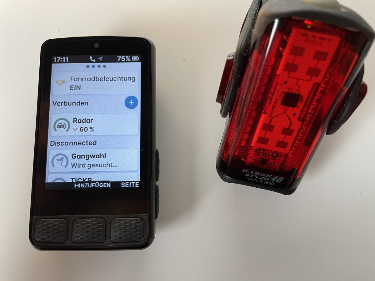 Lezyne Radar STVZO