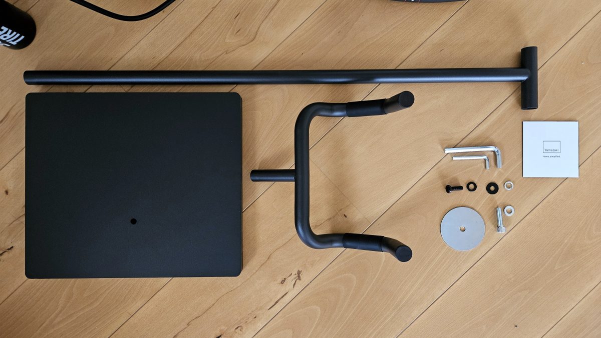 Rennrad im Wohnzimmer