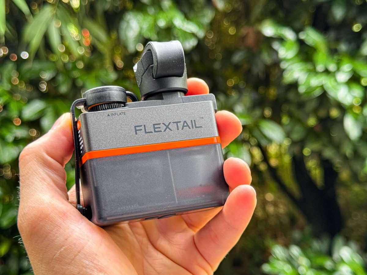 Flextail Tiny Tire Bike Pumpe mit Rücklicht