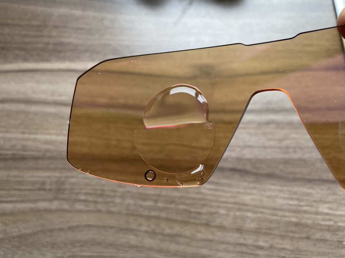 Sehhilfe für die Rennradbrille