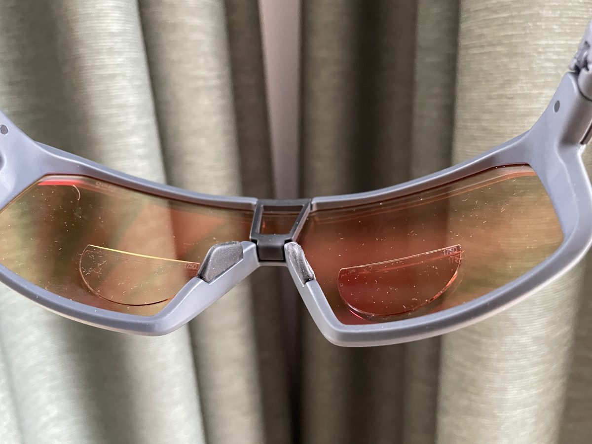 Sehhilfe für die Rennradbrille