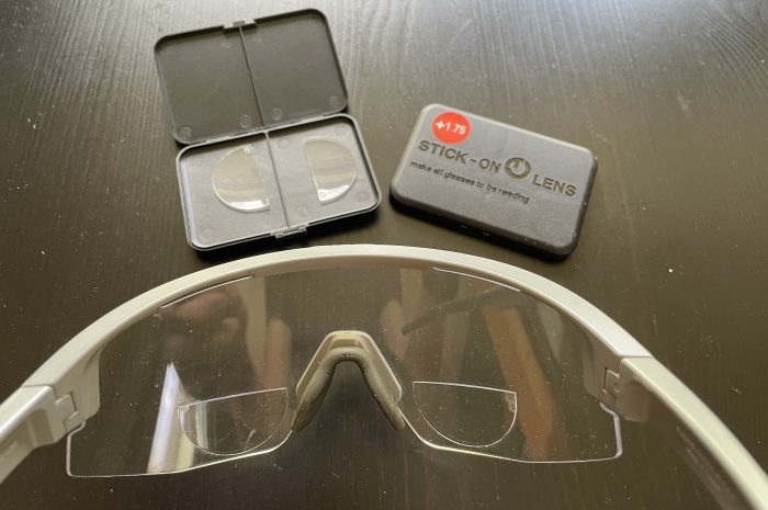 Sehhilfe für die Rennradbrille